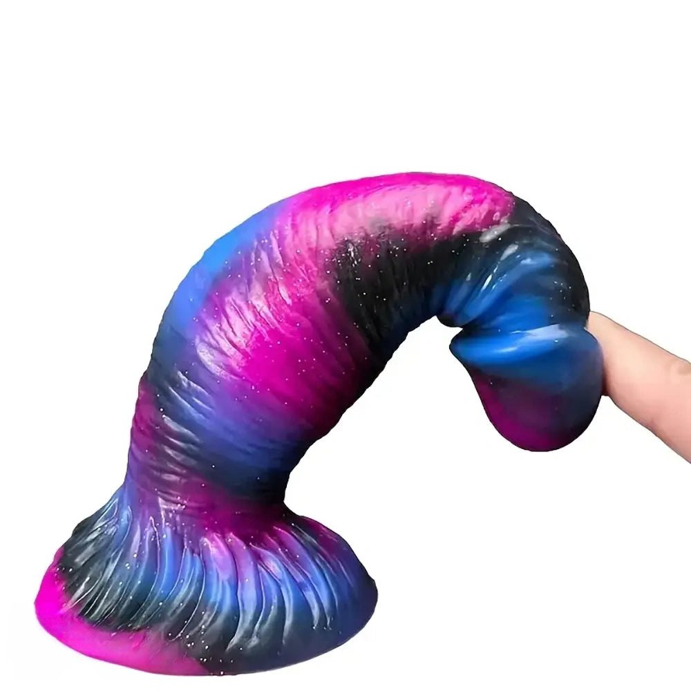 Fat Body Monster Dildo 8 In - Silicone Fantasy Dildo