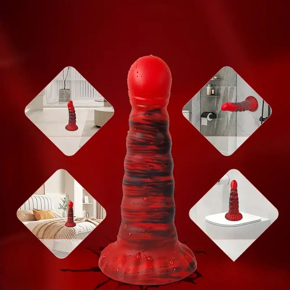 Fat Fantasy G-Spot Dildo, S/L - Big Silicone Anal Toy