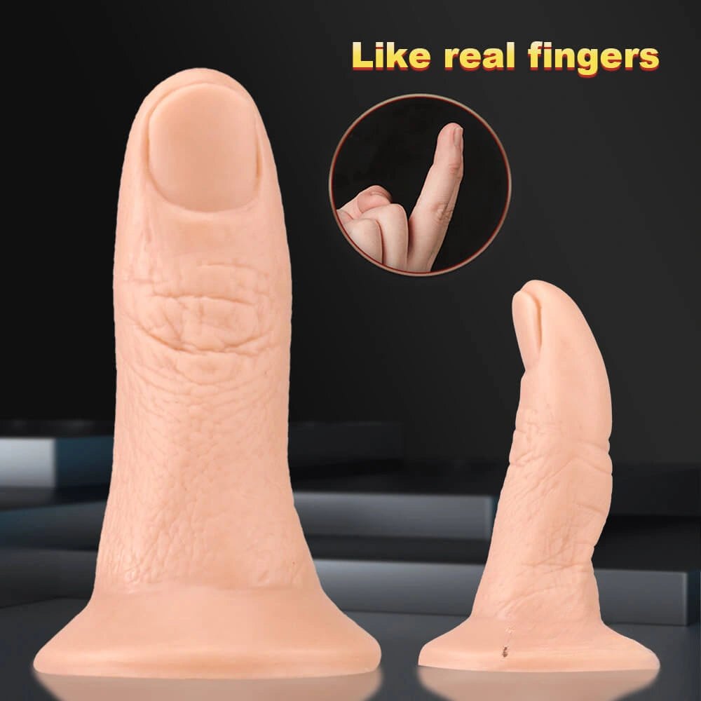 Finger-Shaped Realistic Dildo 6.69 in - Realistic Dildo