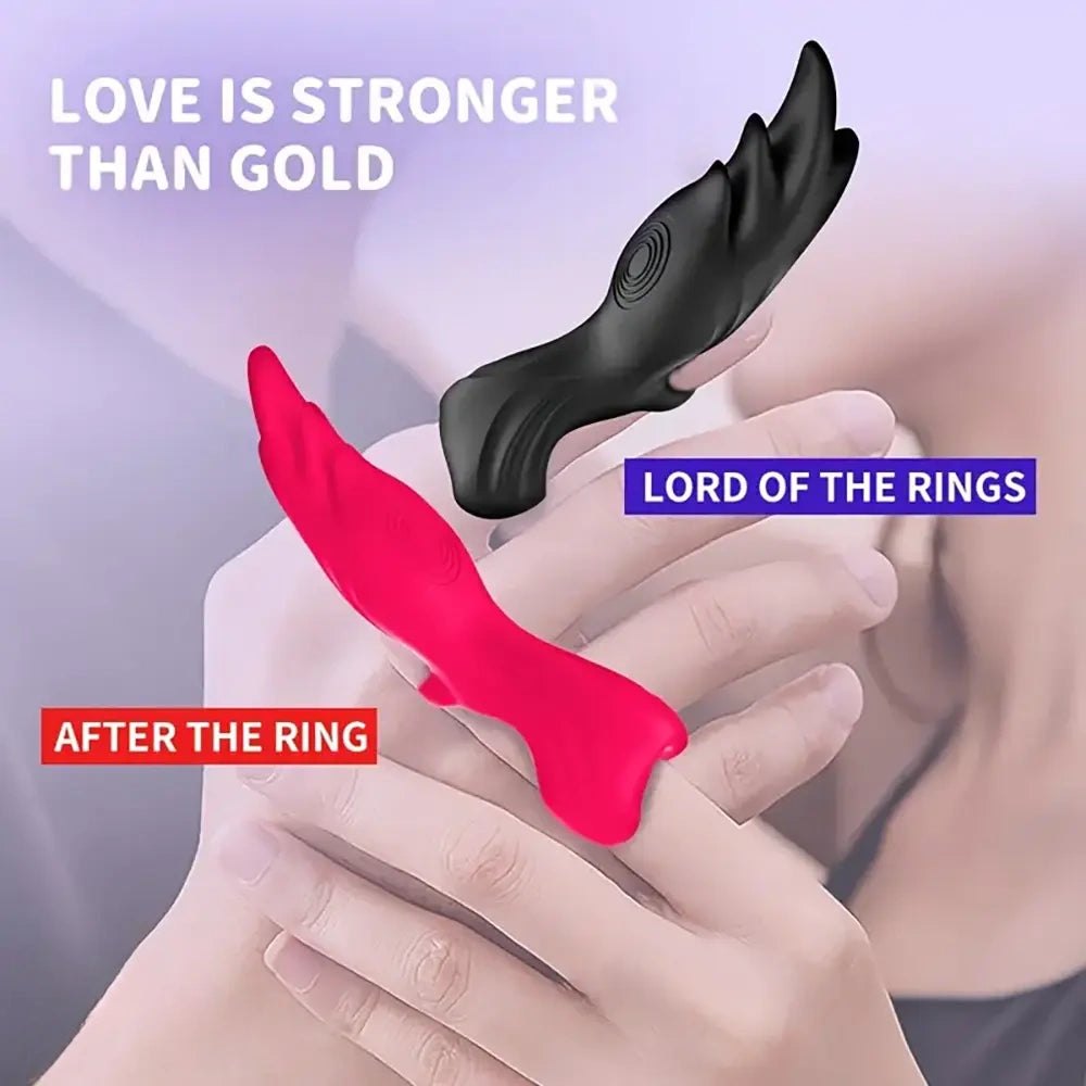 Finger Sleeve Clit Vibrator 5.31 in - Vibrating G-Spot Toy