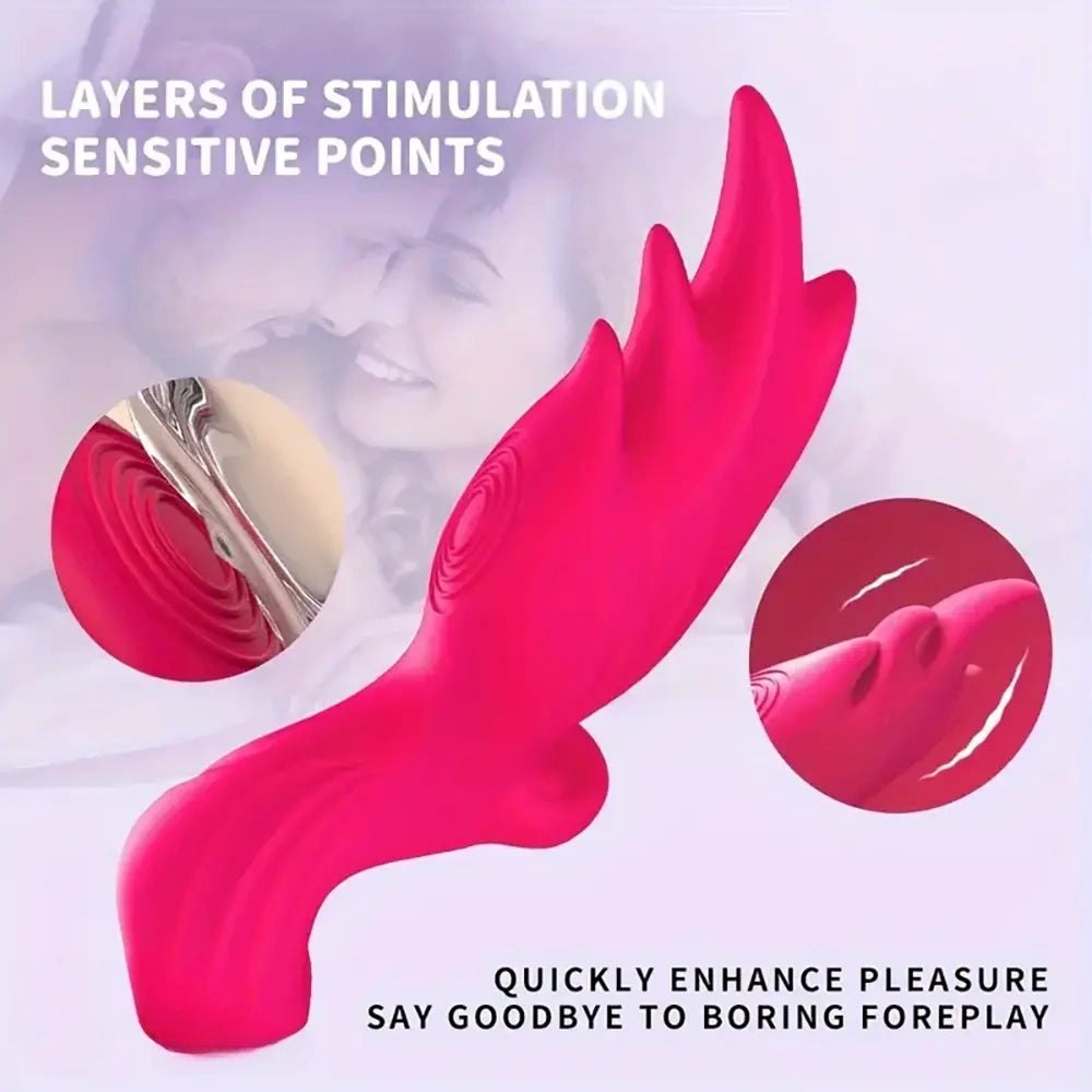 Finger Sleeve Clit Vibrator 5.31 in - Vibrating G-Spot Toy