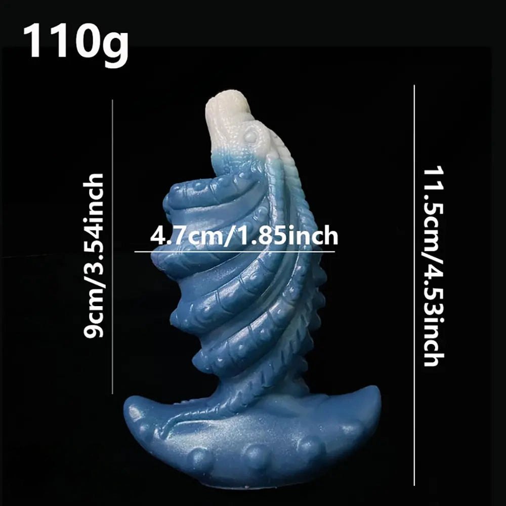 Fish Fin Fantasy Dildo - Small Fantasy Dildo, 4.53 in