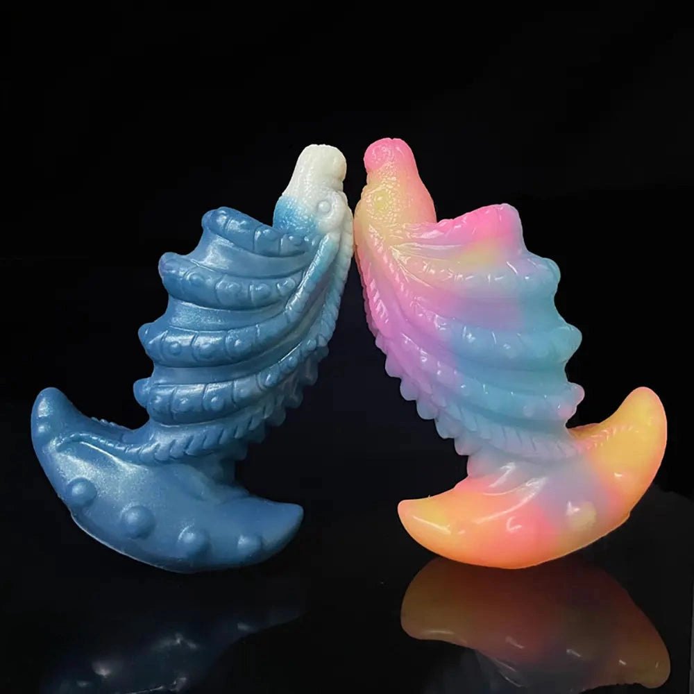 Fish Fin Fantasy Dildo - Small Fantasy Dildo, 4.53 in
