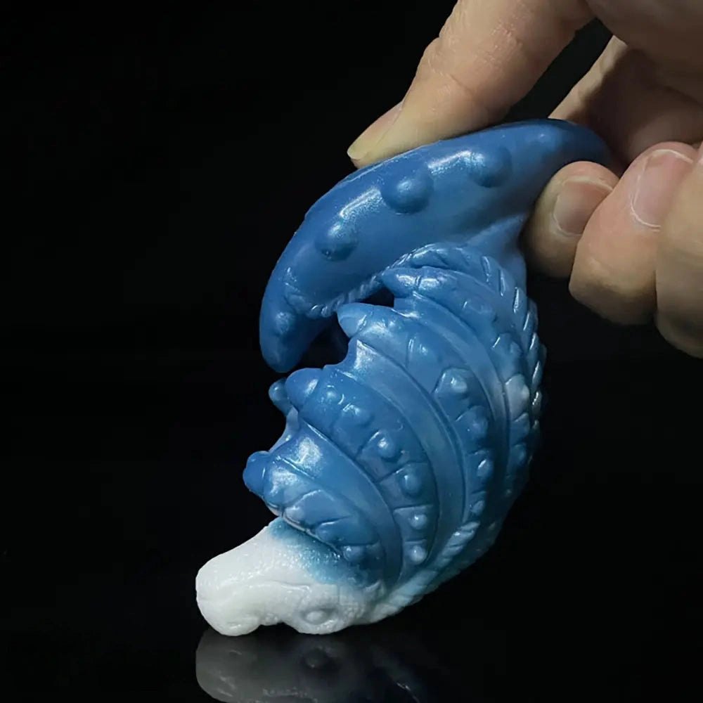 Fish Fin Fantasy Dildo - Small Fantasy Dildo, 4.53 in
