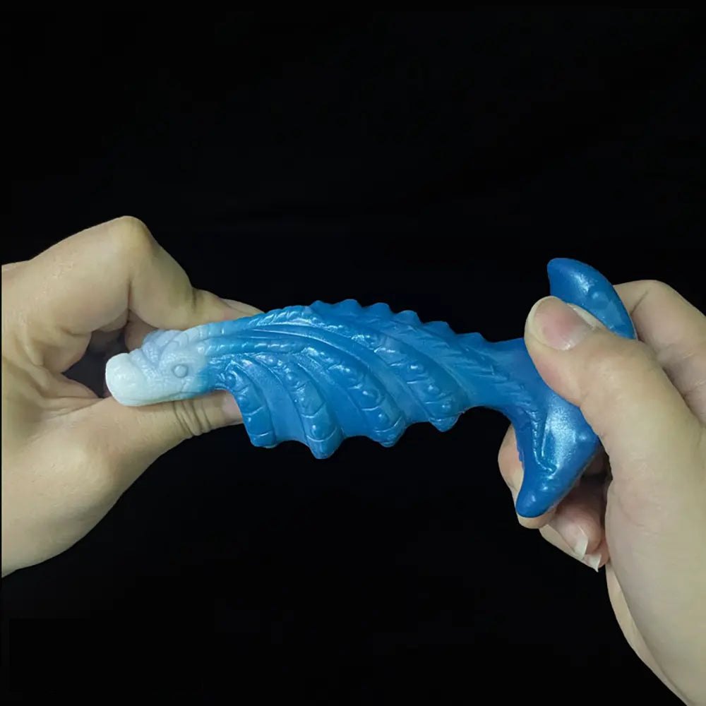 Fish Fin Fantasy Dildo - Small Fantasy Dildo, 4.53 in