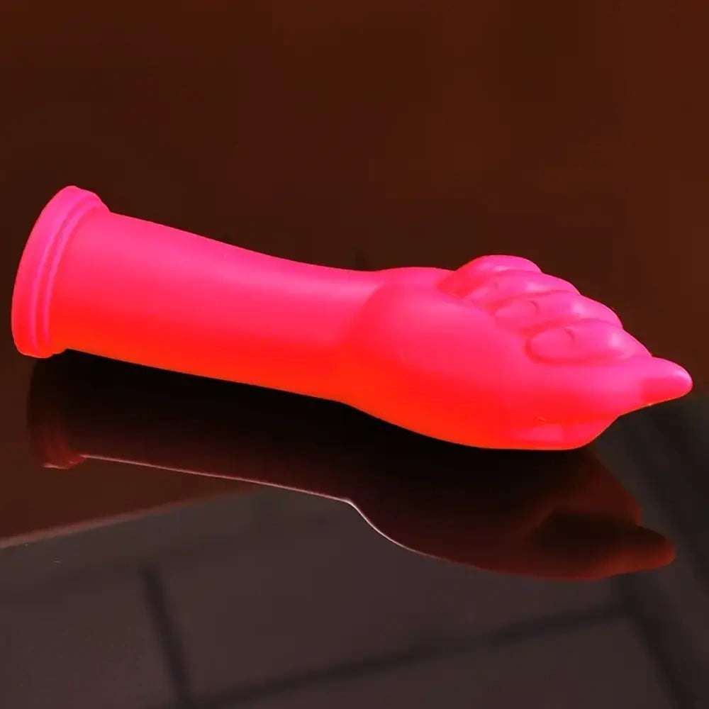 Fist Hand Silicone Dildo 8 in - Big Thick Hand-Shaped Dildo