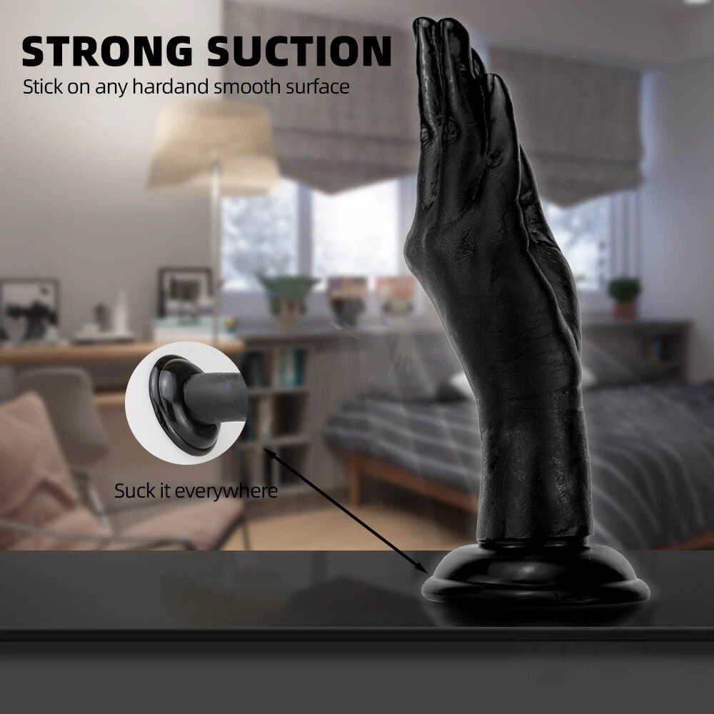Fist Shaped PVC Dildo - Hand Shaped Dildo 8.46 in