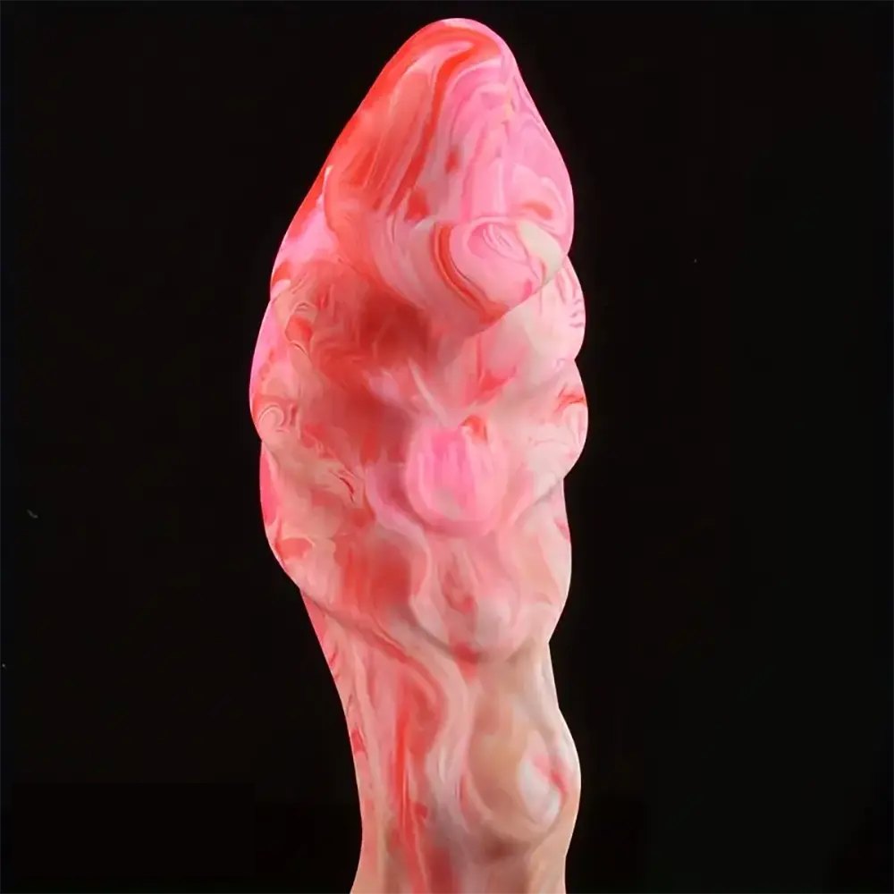 Flame Fantasy Dildo - Fire Shape Fantasy Dildo 7 in