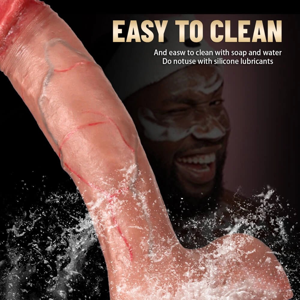 Curved Vein Suction Cup Dildo - curved suction cup dildo