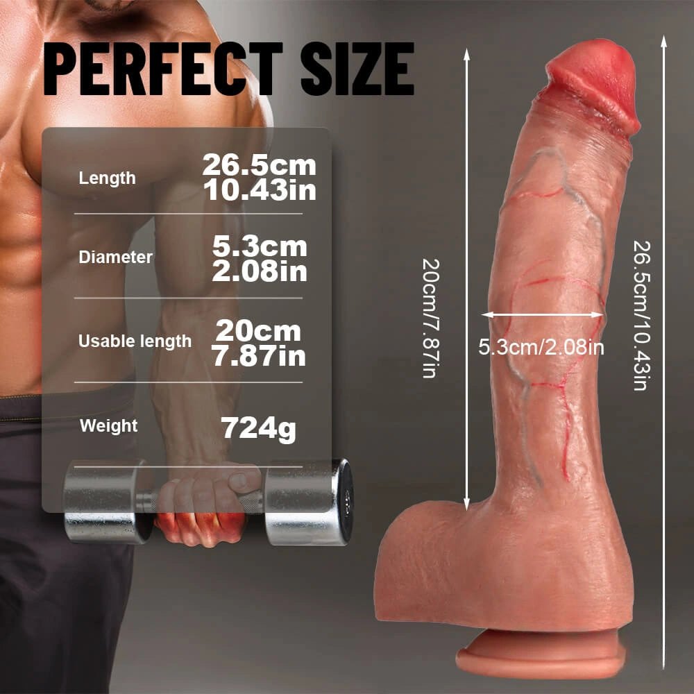 Curved Vein Suction Cup Dildo - curved suction cup dildo