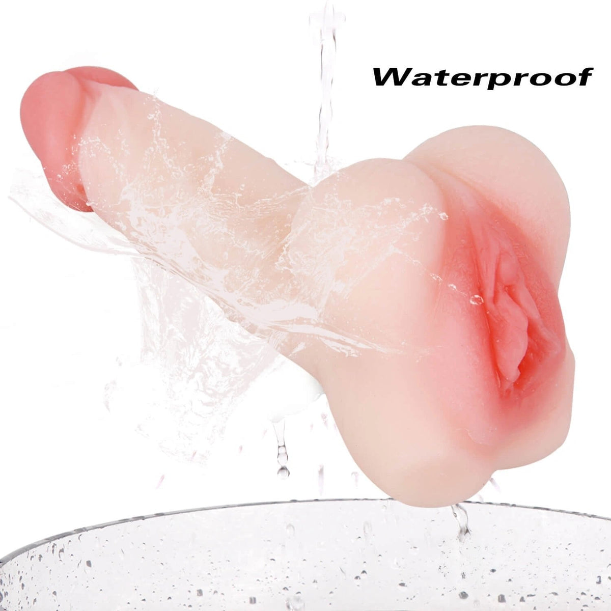 Flesh Pocket Pussy Stroker 6.69in - Realistic Pocket Pussy