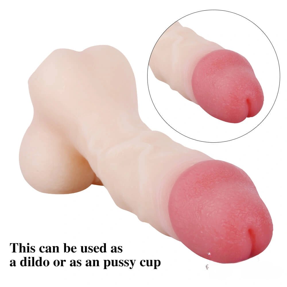 Flesh Pocket Pussy Stroker 6.69in - Realistic Pocket Pussy