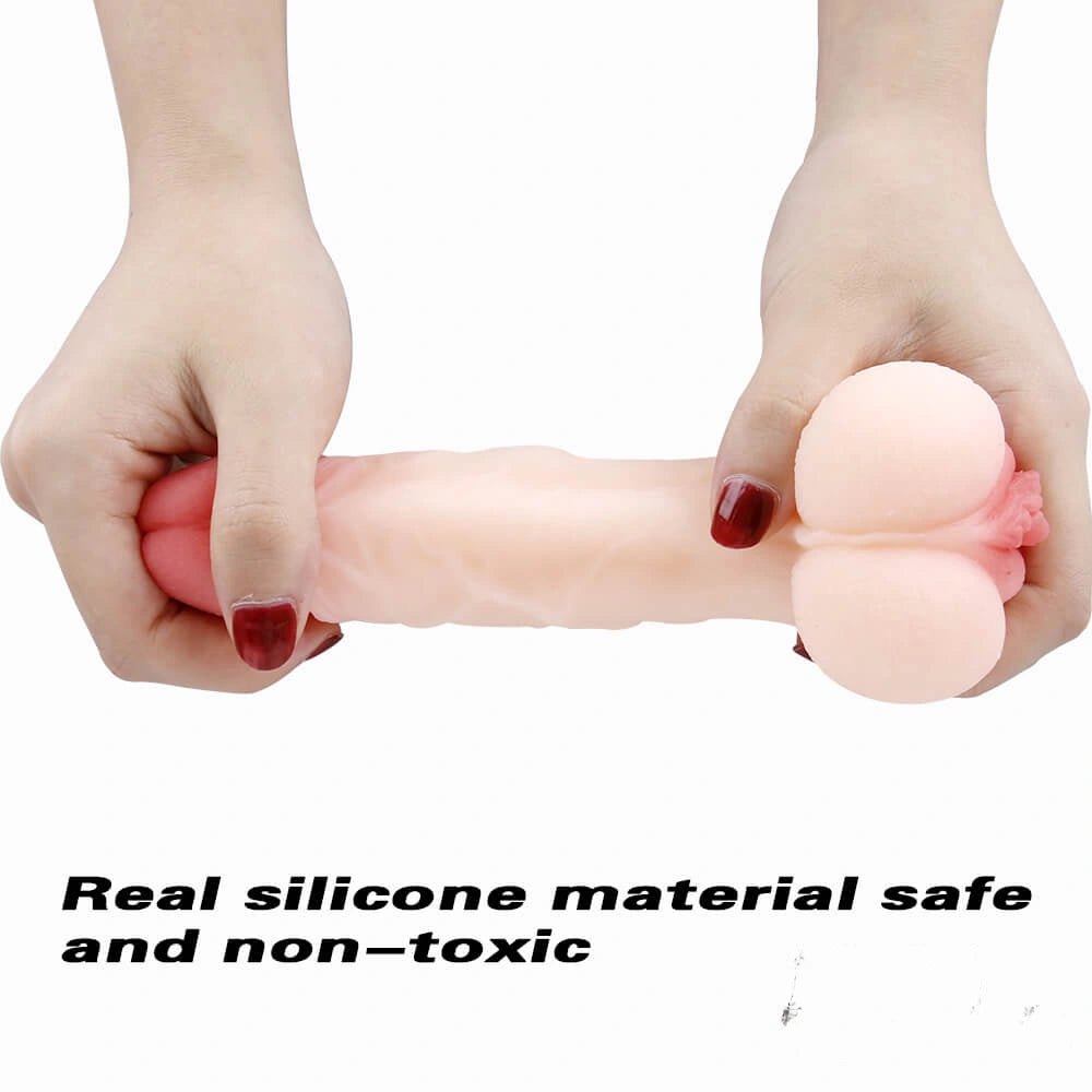 Flesh Pocket Pussy Stroker 6.69in - Realistic Pocket Pussy