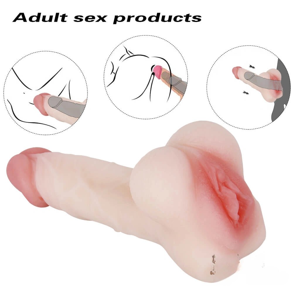 Flesh Pocket Pussy Stroker 6.69in - Realistic Pocket Pussy