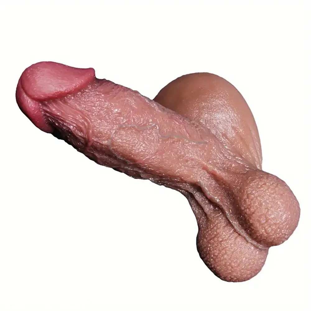 Flesh Realistic Large Dildo - Big Realistic Anal Play Dildo