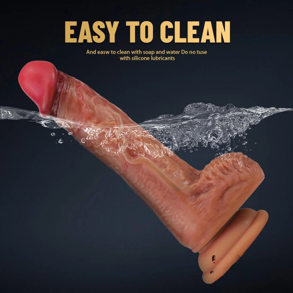 Flesh Suction Cup Dildo 7.68 in - Realistic Sex Toy