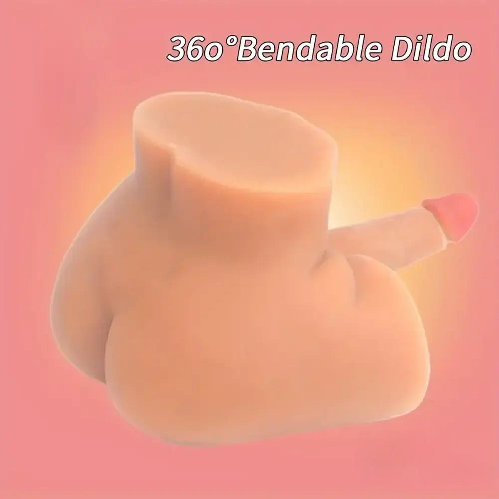 Flesh Realistic Torso Masturbator - Realistic Sex Doll Torso