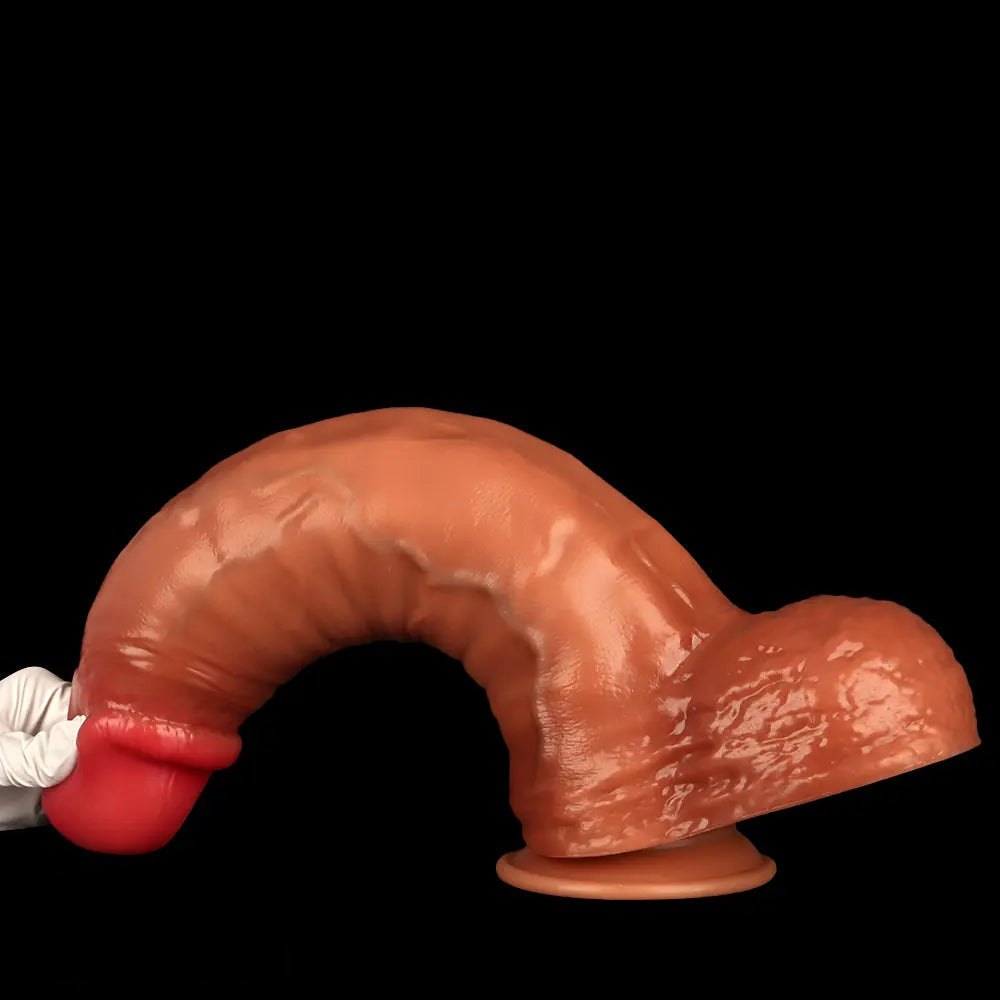 Extra Large Silicone Dildo - Huge Thick Realistic Dildo