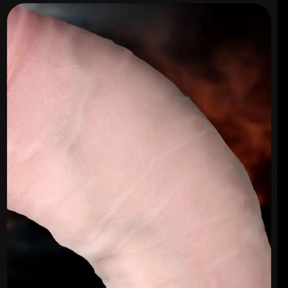 Flesh Silicone Realistic Dildo - Realistic Dildo