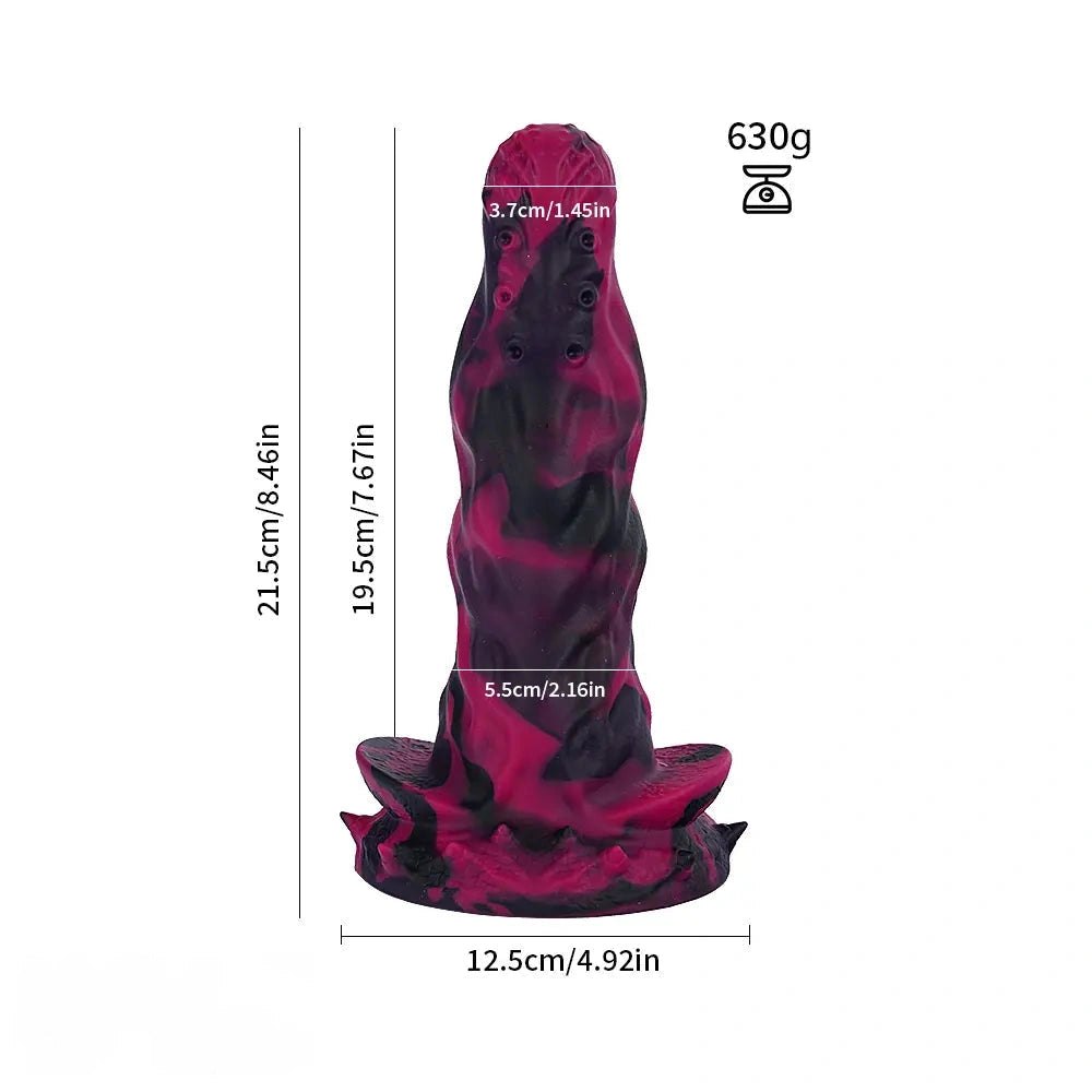 Flesh Tone Monster Tentacle Dildo - Animal Knot Dildo