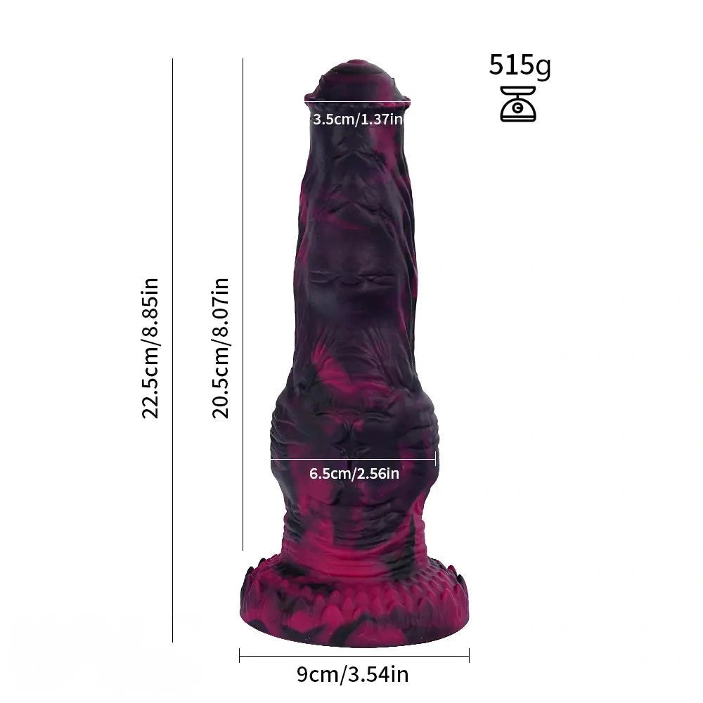 Flesh Tone Monster Tentacle Dildo - Animal Knot Dildo