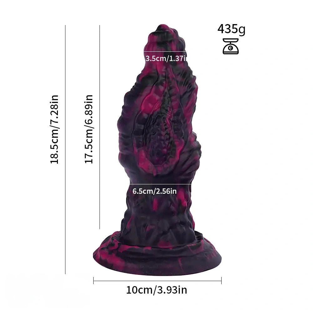 Flesh Tone Monster Tentacle Dildo - Animal Knot Dildo