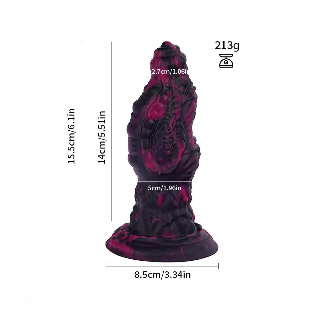Flesh Tone Monster Tentacle Dildo - Animal Knot Dildo
