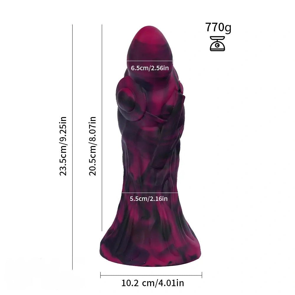 Flesh Tone Monster Tentacle Dildo - Animal Knot Dildo