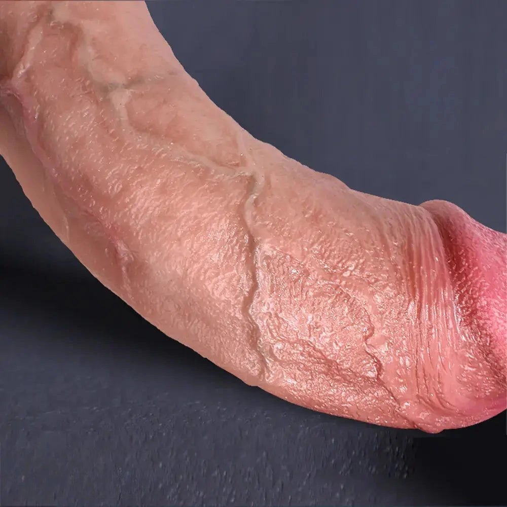 Flesh Tone Suction Cup Dildo 9.64in - Suction Cup Dildo