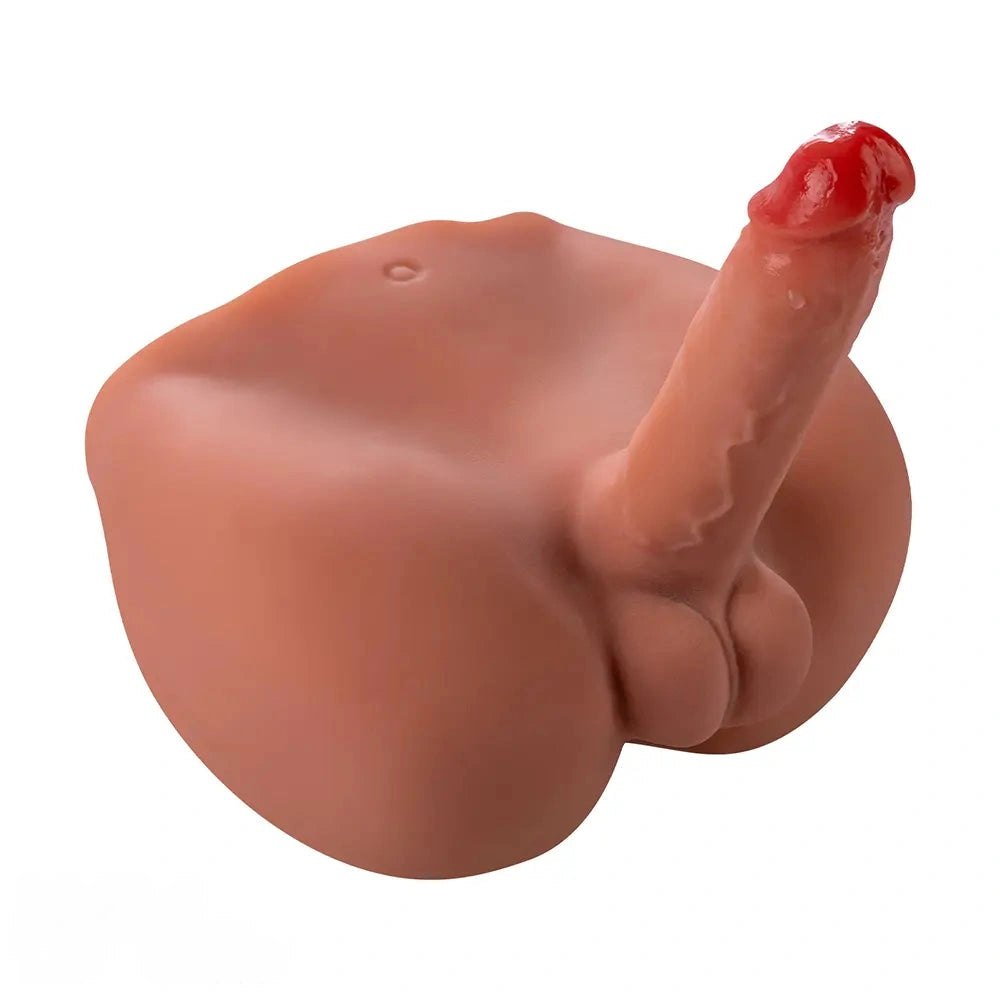 Flesh TPR Torso Dildo 9 in - Realistic Torso Masturbator