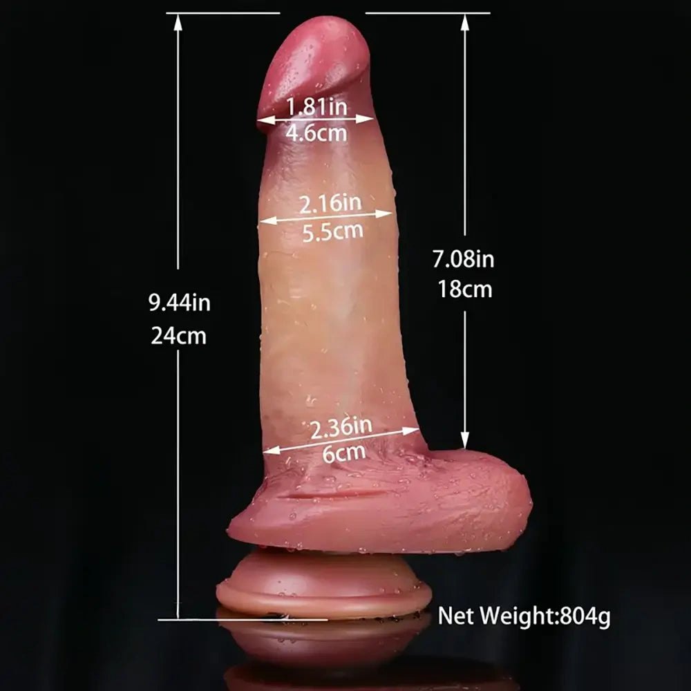 Flexible Giant Realistic Dildo - Realistic Silicone Dildo