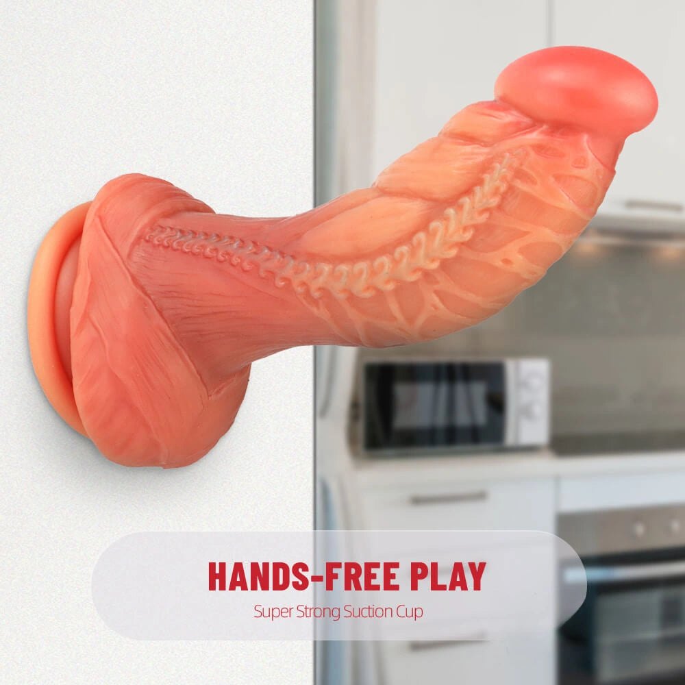 Flexible Suction Cup Dildo 7.6in - Suction Cup Dildo