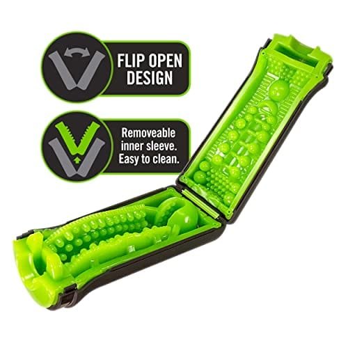 Flip-Open Chamber Stroker - TPE Male Masturbator Cup