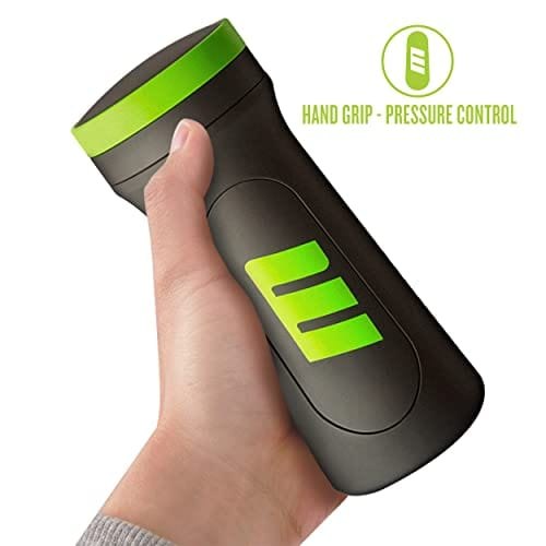 Flip-Open Chamber Stroker - TPE Male Masturbator Cup