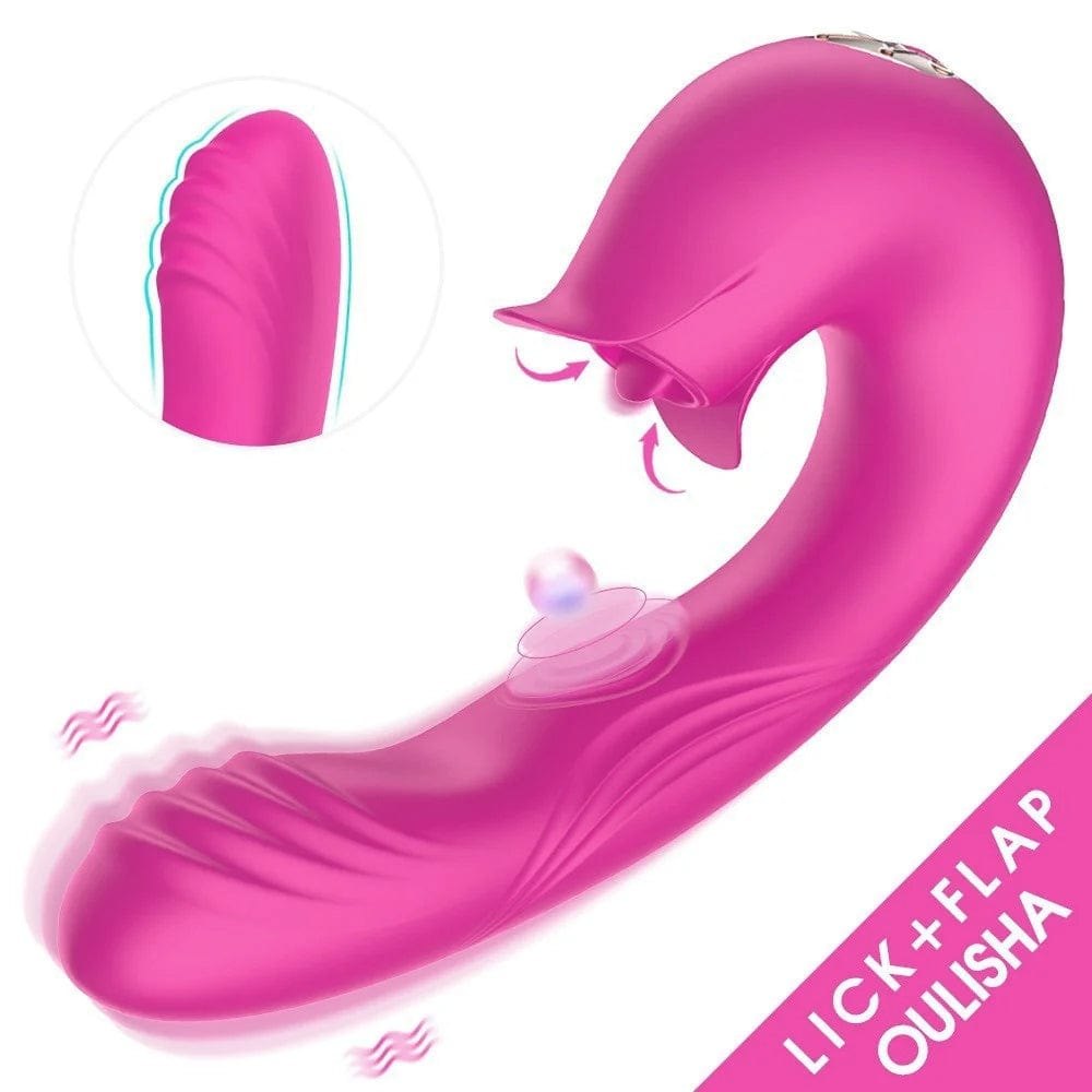 Flower Tongue G-Spot Vibrator - Rabbit G-Spot Vibrator