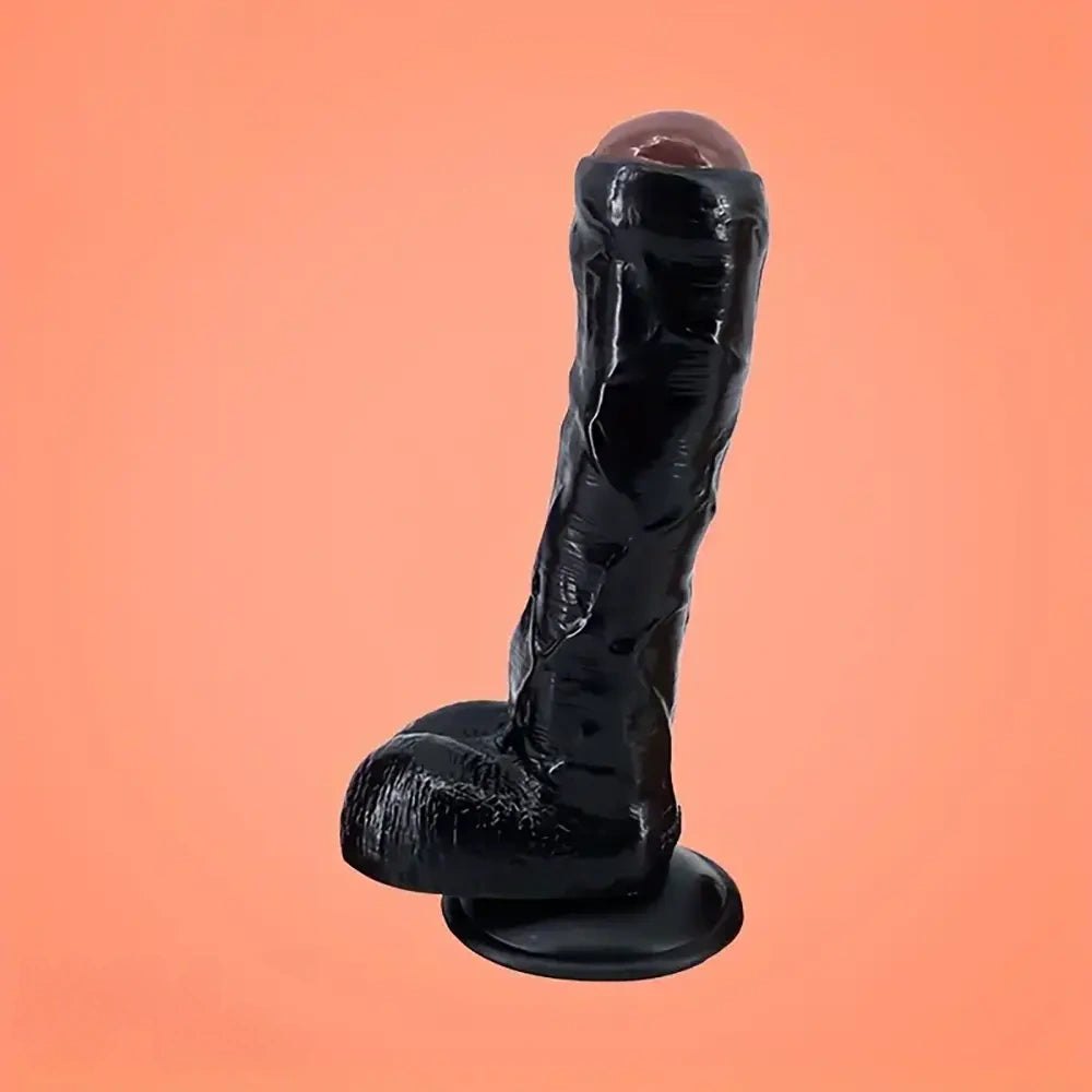 Foreskin Detail Realistic Dildo - Suction Cup Base