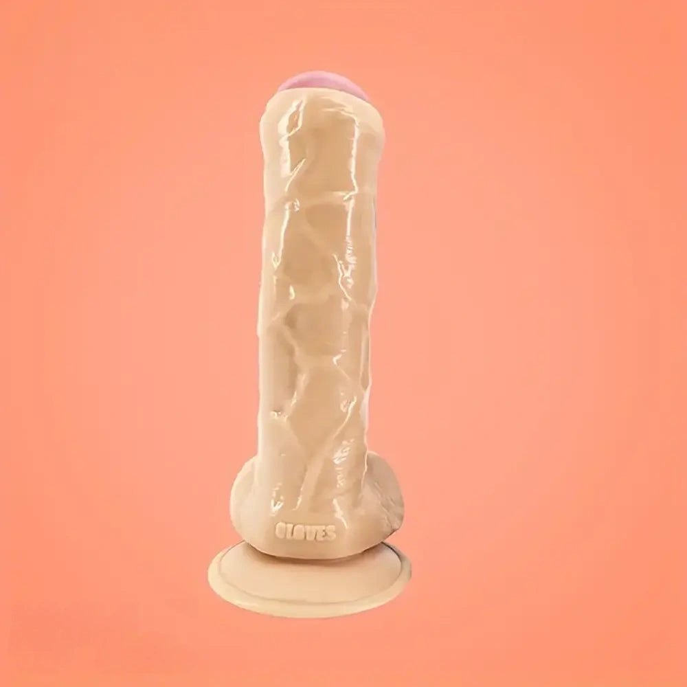 Foreskin Detail Realistic Dildo - Suction Cup Base