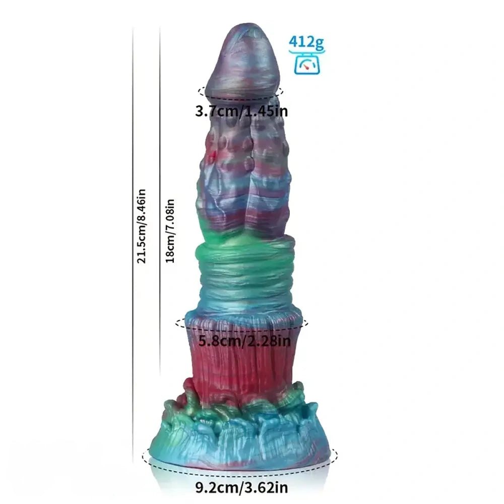Forest Spike Fantasy Dildo - Fantasy Monster Dildo