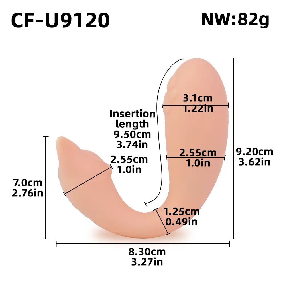 Fox Ear Wearable Vibrator - Wearable Riding Clit Vibrator