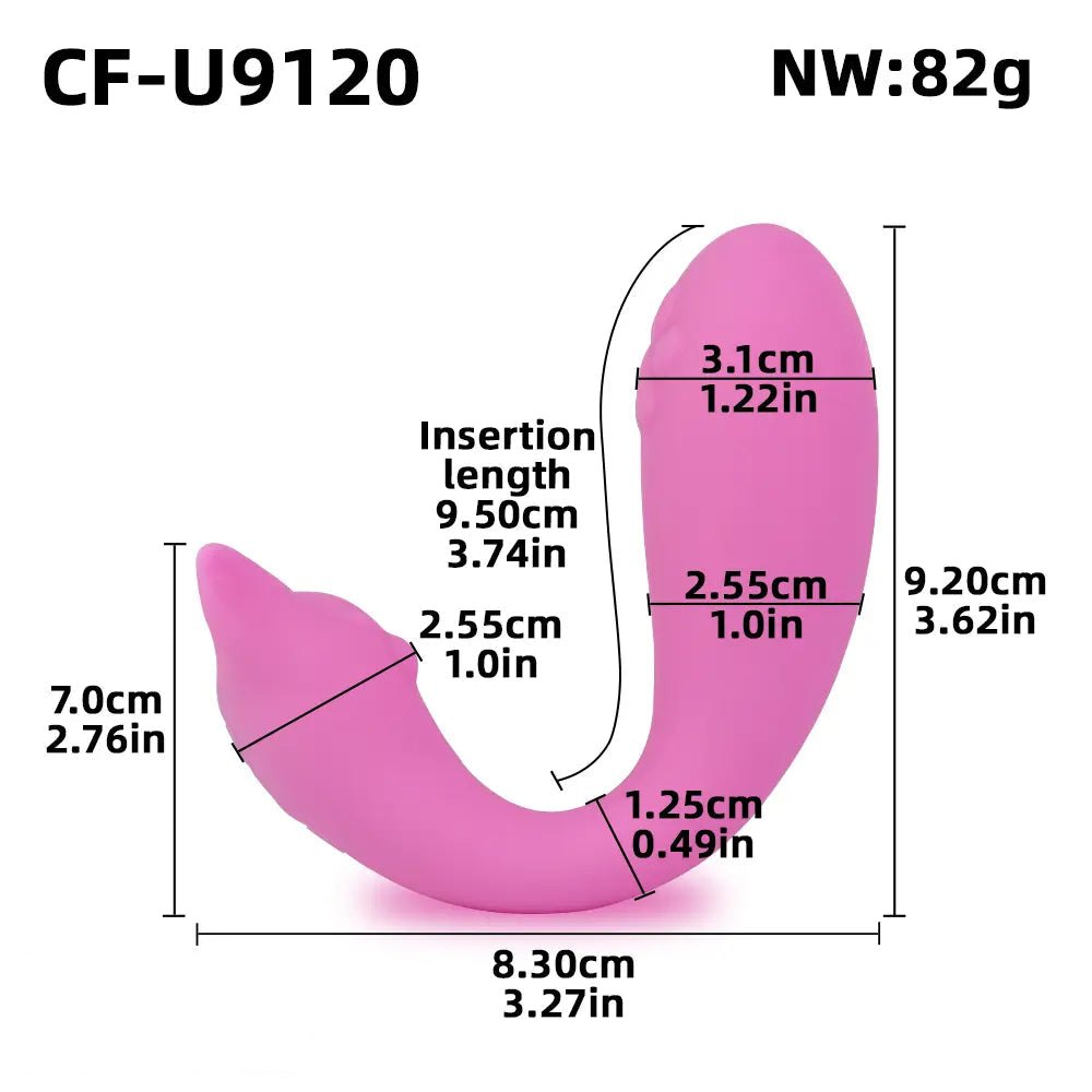 Fox Ear Wearable Vibrator - Wearable Riding Clit Vibrator
