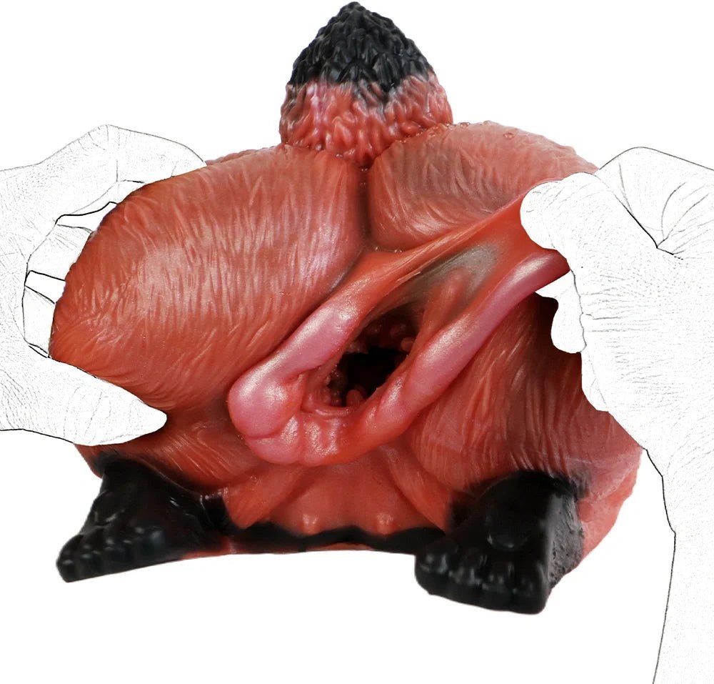 Fox Spirit Ridged Butt Masturbator - Animal Male Masturbator