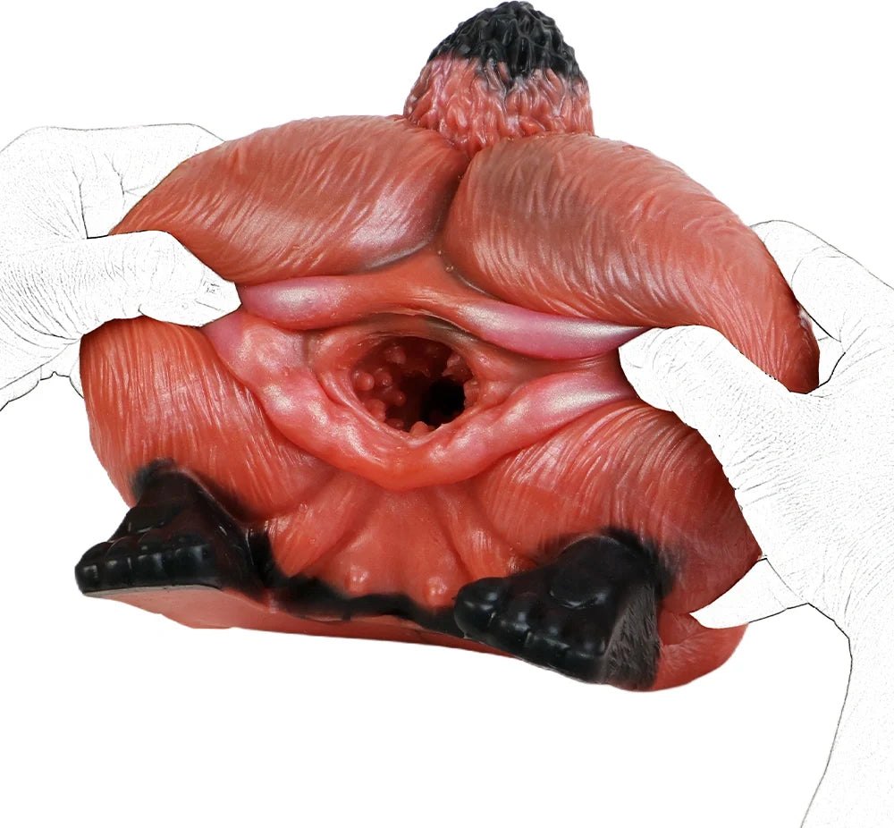 Fox Spirit Ridged Butt Masturbator - Animal Male Masturbator