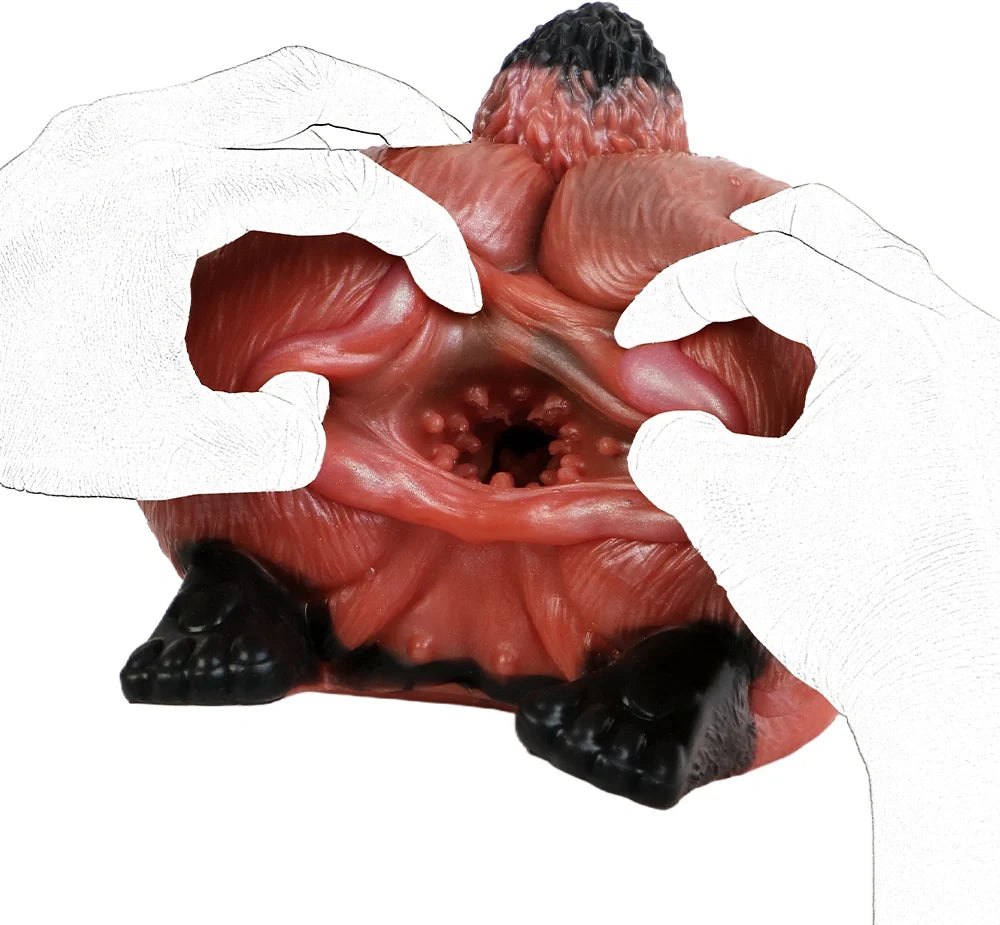 Fox Spirit Ridged Butt Masturbator - Animal Male Masturbator