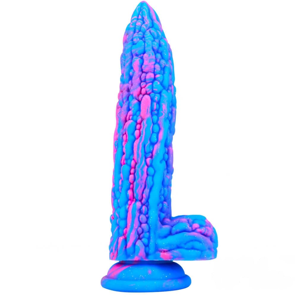 Fruit-Color Liquid Silicone Dildo - Fantasy Dildo