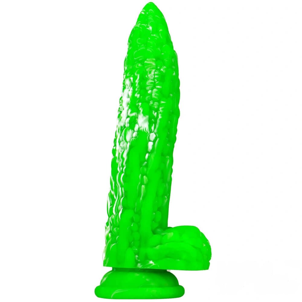 Fruit-Color Liquid Silicone Dildo - Fantasy Dildo