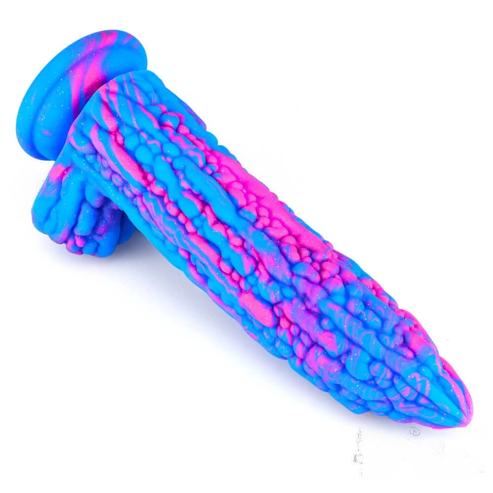 Fruit-Color Liquid Silicone Dildo - Fantasy Dildo