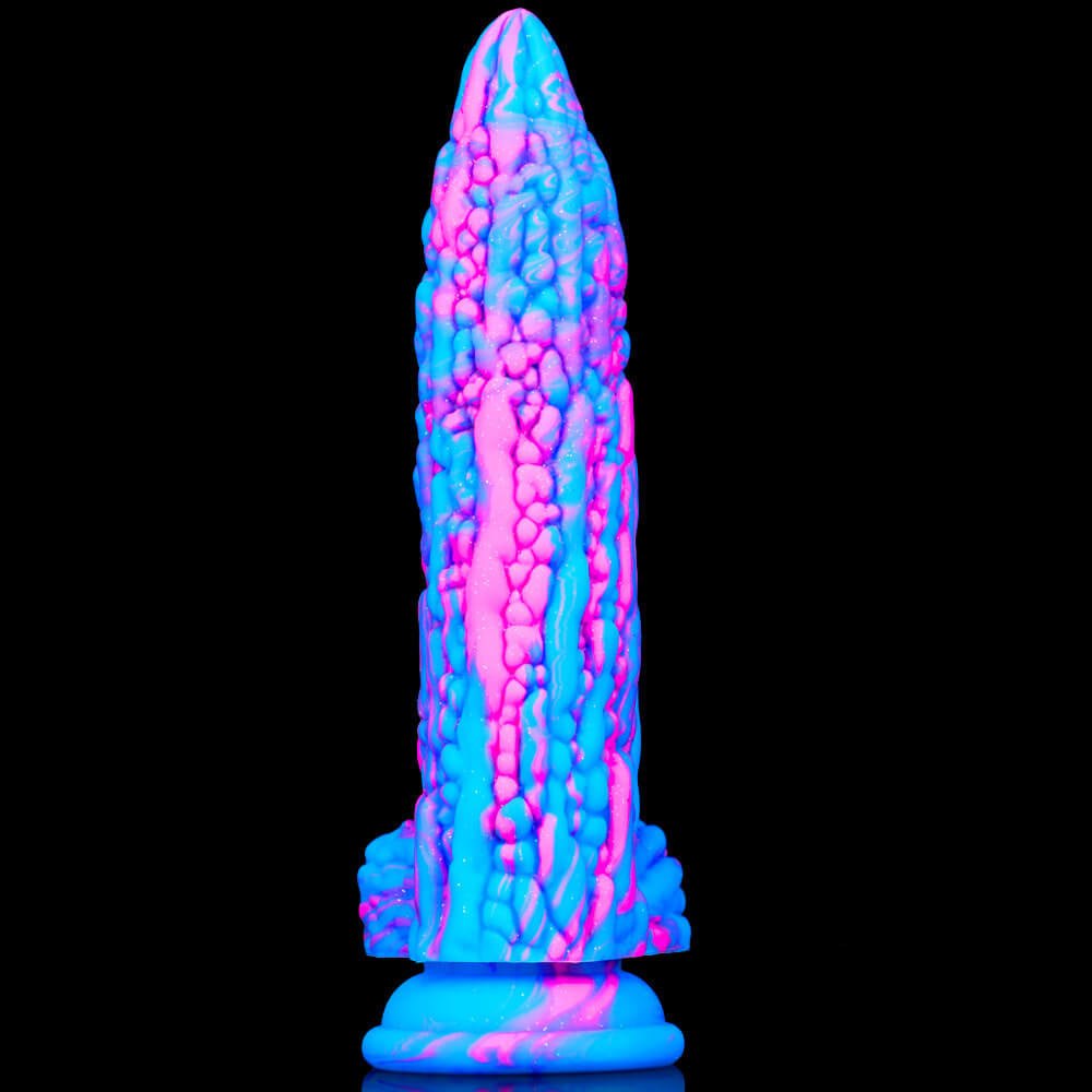 Fruit-Color Liquid Silicone Dildo - Fantasy Dildo