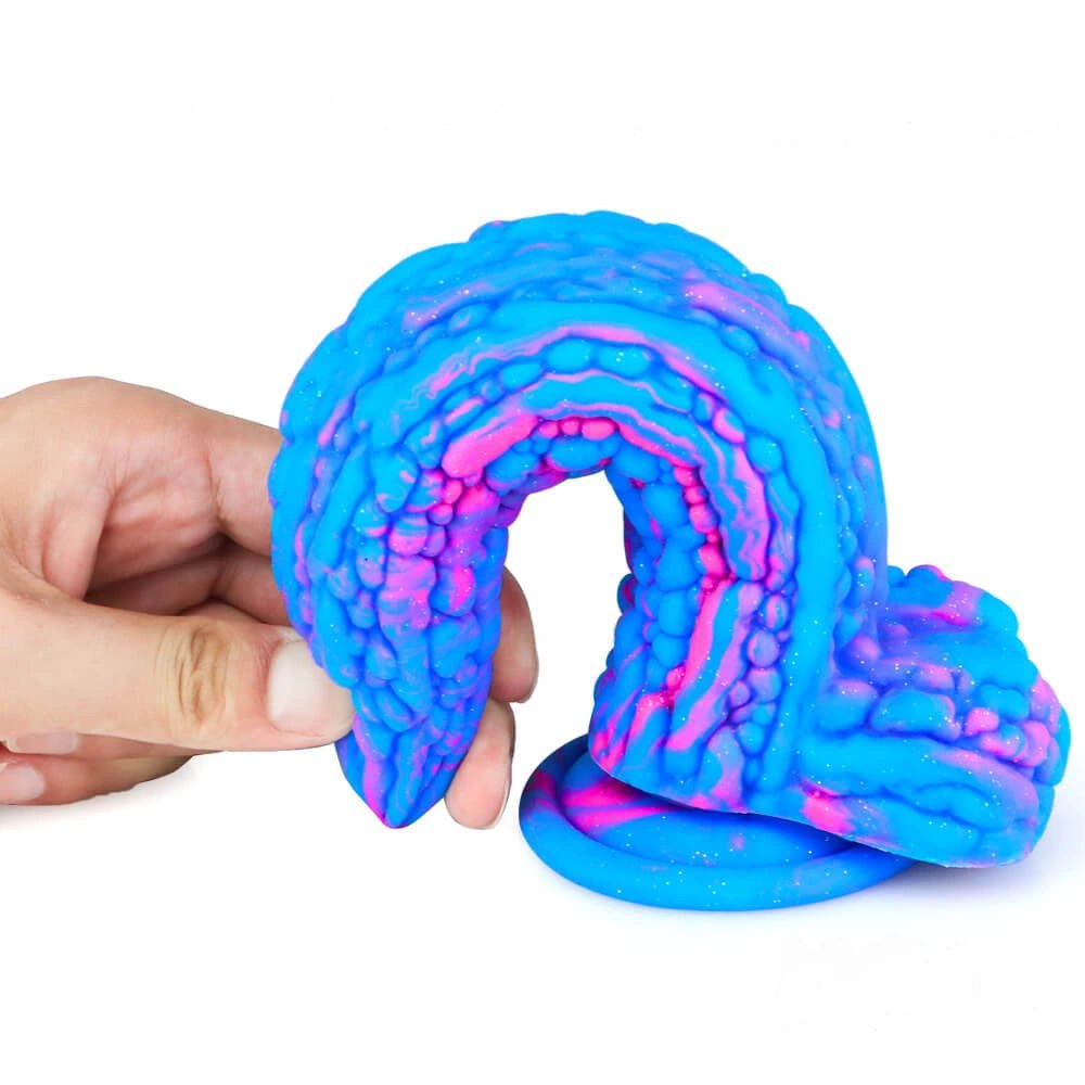 Fruit-Color Liquid Silicone Dildo - Fantasy Dildo