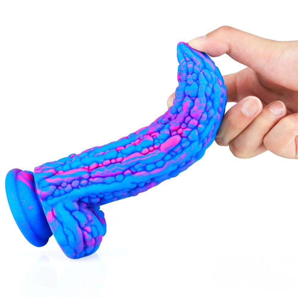 Fruit-Color Liquid Silicone Dildo - Fantasy Dildo