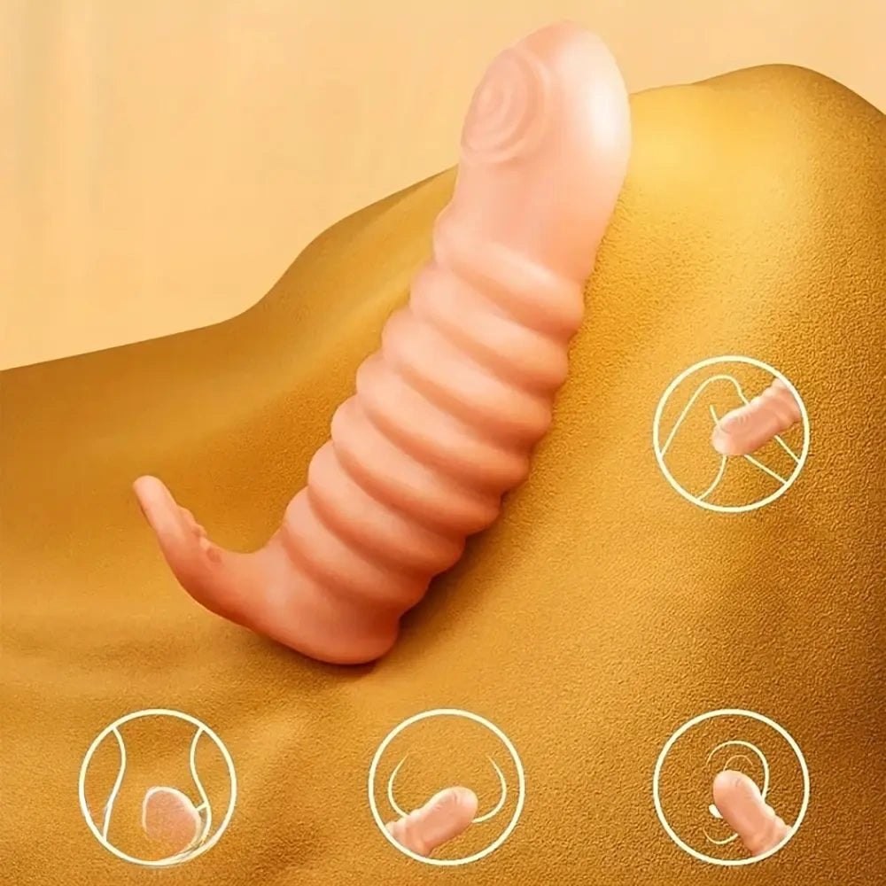 G-Spot Finger Sleeve Duo Pack - TPE Massage Sleeves